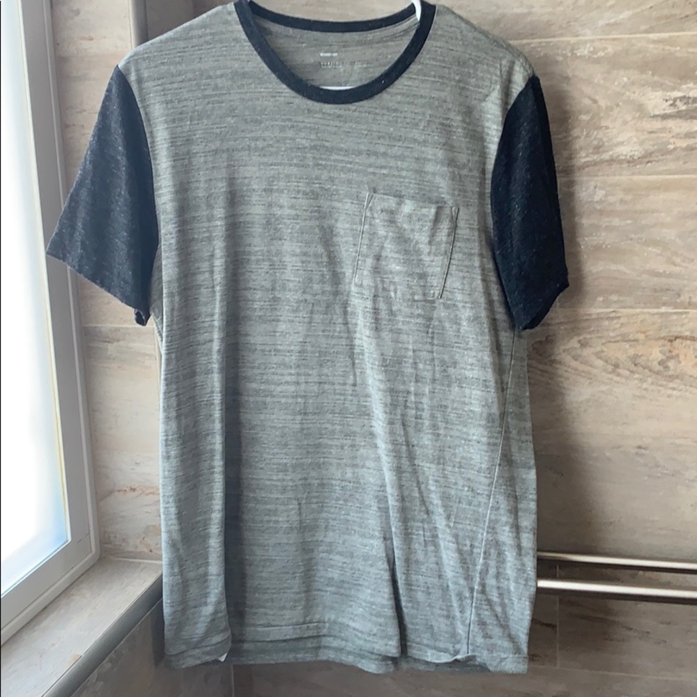 Baseball style pocket tee